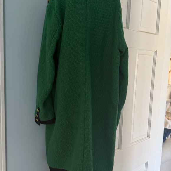 Pomander Place Emerald Green Dress with Black Ribbon Detail - Picture 5 of 5